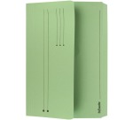 Esselte Document Wallet Pocket File Green