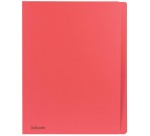 Esselte chemise de classement rouge, ft A4