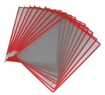 Tarifold poche à pivots rouge