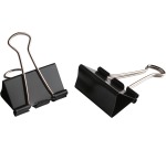 LPC clip foldback, 41 mm, black, box of 12 pieces