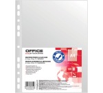 OFFICE products punched pocket, A4, 30 microns, smooth, pack of 100 pieces