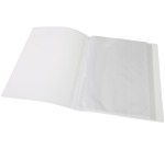 Europel Frontview Presentation Folder A4 20 Sleeves White