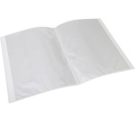 Europel Frontview Presentation Folder A4 20 Sleeves White