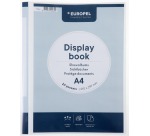 Europel Frontview Presentation Folder A4 20 Sleeves White