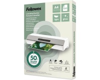 Fellowes lamineerhoes 50 % gerecycleerd, glanzend, ft A4, pak van 100 stuks
