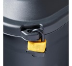 Bankers Box opbergdoos op wieltjes 75 liter, zwart