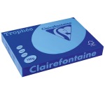 Clairefontaine Trophée Intens, papier couleur, A3, 160 g, 250 feuilles, bleu royal