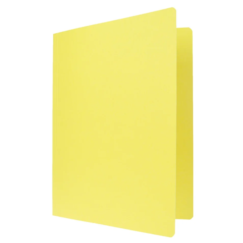 Chemise de classement jaune, ft 24 x 32 cm (pour ft A4) on