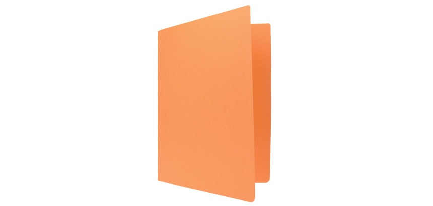 Orange file folder, 24 x 32 cm (for A4)