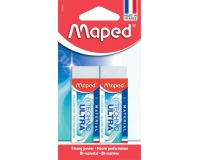 Maped gum Technic Ultra Classic, wit, blister van 2 stuks