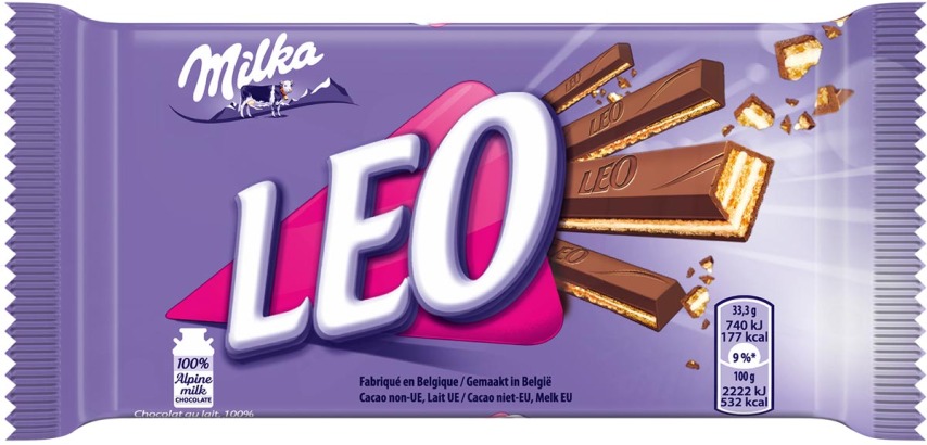 Milka Leo Milchschokoladenriegel, 33 g