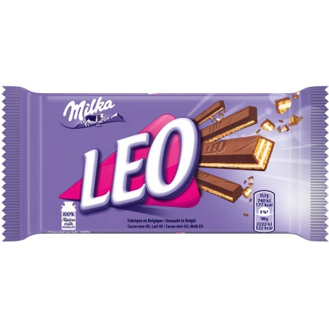 Milka Leo barre de chocolat au lait, 33 g