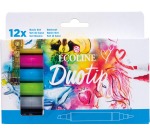 Stylo Duotip Talens Ecoline set de base 12 couleurs