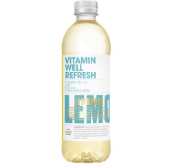 Vitamin Well eau vitaminée Refresh, 500 ml, paquet de 12