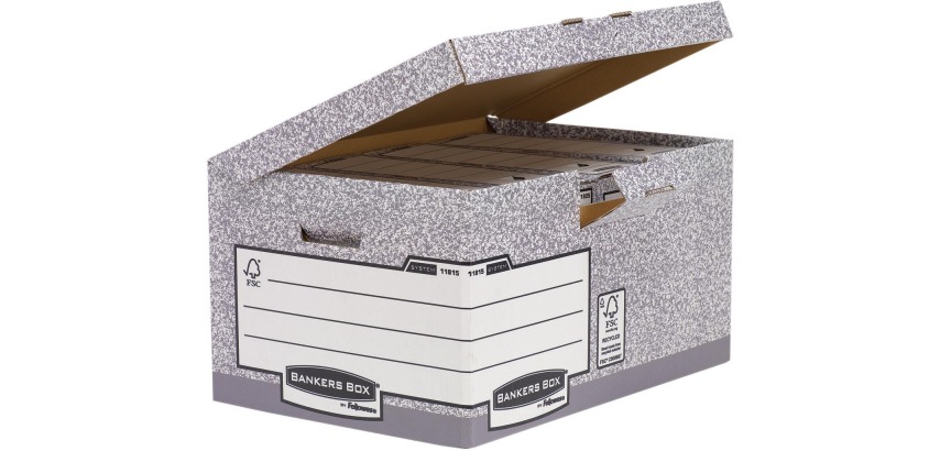 Fellowes Flip Top Maxi Container Box