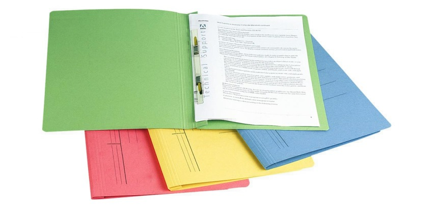 Class'ex chemise à glissière, ft 25 x 32 cm (pour ft A4), bleu