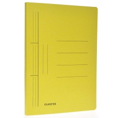 EN_FARDE A GLISSIERE DIN A4 JAUNE