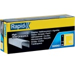 Agrafes Rapid 13/10 galvanisé strong 5000 pièces