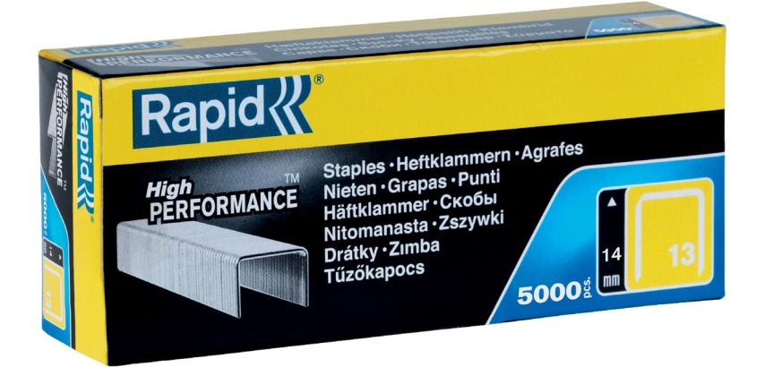 Nieten Rapid 13/10 gegalvaniseerd strong 5000 stuks