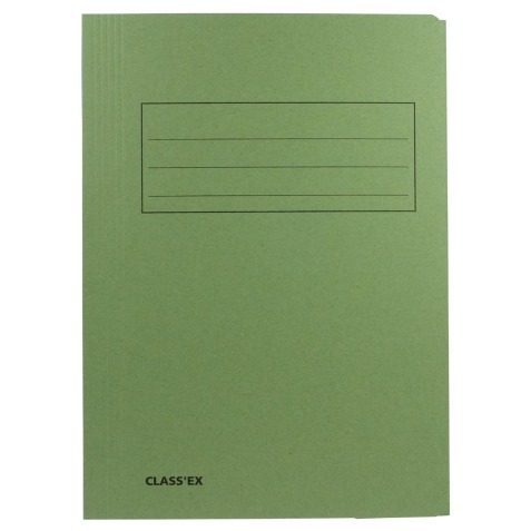 Class'ex chemise de classement, vert, ft 23,7 x 32 cm (pour ft A4)