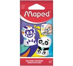 Maped Radierer Ergo Fun, Blister mit 2 Stück