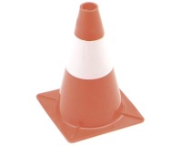 Afbakeningskegel 30cm rood wit