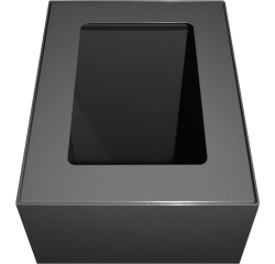 V-Part couvercle pour poubelle modulaire 60 l, gris foncé