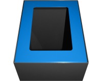 V-Part couvercle pour poubelle modulaire 60 l, bleu
