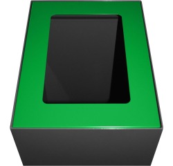V-Part couvercle pour poubelle modulaire 60 l, vert