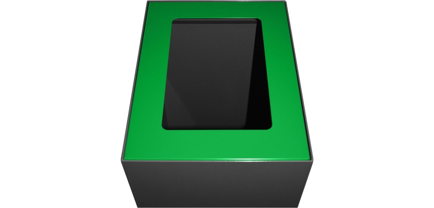 V-Part Deckel für modularen Abfalleimer 60 l, grün