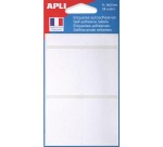 Agipa witte etiketten in etui ft 38 x 50 mm (b x h), 28 stuks, 4 per blad