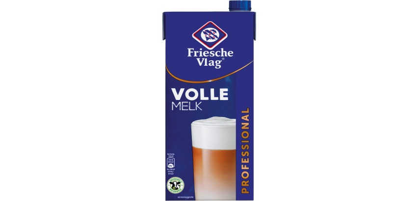 Friesche Vlag Langlekker Milch, Packung mit 1 Liter, Vollmilch