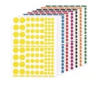 Agipa Stickers 1,040 pieces, round
