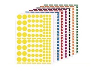Agipa Stickers 1.040 stuks, cirkels