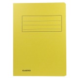 Class'ex chemise de classement, jaune, ft 23,7 x 32 cm (pour ft A4)