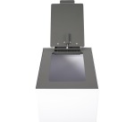 V-Part couvercle à clapet pour poubelle modulaire 60 l, gris foncé