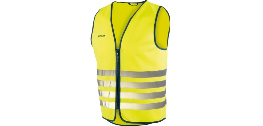 Wowow Big Fun gilet de sécuité, jaune, adulte