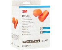 3M earplugs 1100, sound insulation up to 37 dB, blister pack of 50 pieces
