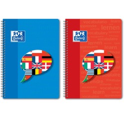 Carnet de vocabulaire Oxford Coach A5 48 feuilles ligné assorti