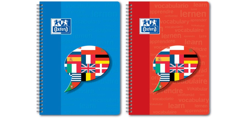 Oxford Coach Vocabulary Notebook A5 48 Lined Assorted Sheets