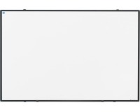 Smit Visual Softline whiteboard, emaille, magnetisch, zwart profiel, 90 x 60 cm