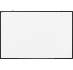 Smit Visual Softline whiteboard, emaille, magnetisch, zwart profiel, 90 x 60 cm