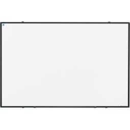 Smit Visual Softline whiteboard, emaille, magnetisch, zwart profiel, 60 x 90 cm