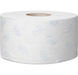 Tork Premium Mini jumborol toiletpapier zacht, 2-laags, systeem T2, wit