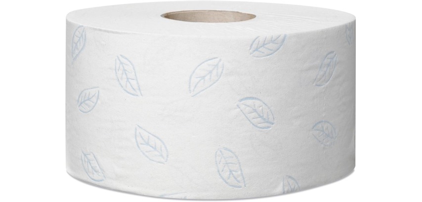 Tork Premium Mini rouleau jumbo papier toilette doux, 2 pli, système T2, blanc