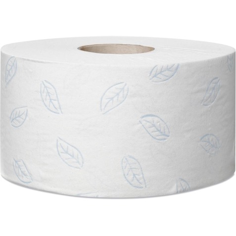 Tork Premium Mini rouleau jumbo papier toilette doux, 2 pli, système T2, blanc