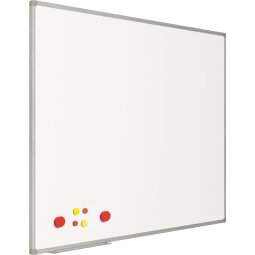 Smit Visual tableau blanc, acier laqué, magnétique, 90 x 120 cm