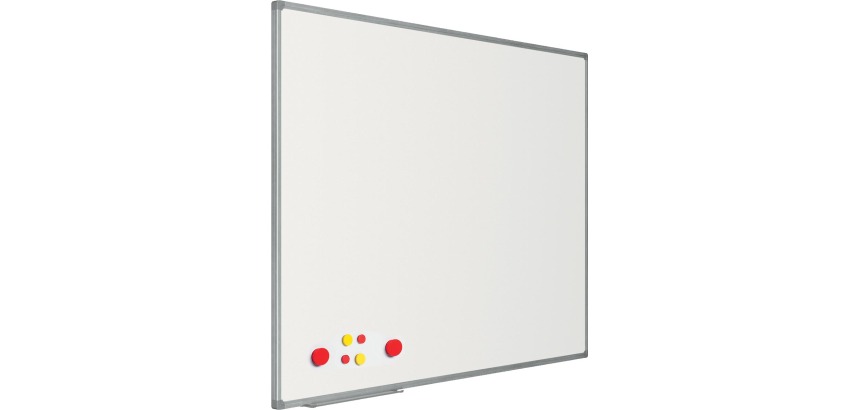 Smit Visual Whiteboard, lackierter Stahl, magnetisch, 120 x 90 cm