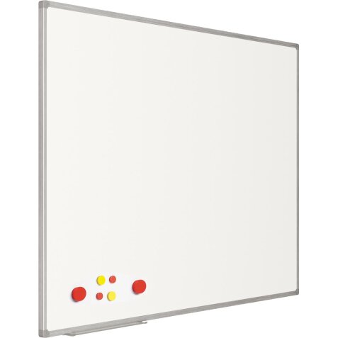 Smit Visual tableau blanc, acier laqué, magnétique, 90 x 120 cm