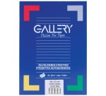 Gallery witte etiketten ft 105 x 35 mm (b x h), rechte hoeken, doos van 1.600 etiketten